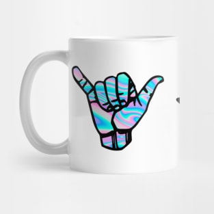 holographic shaka, star and lightning sticker pack Mug